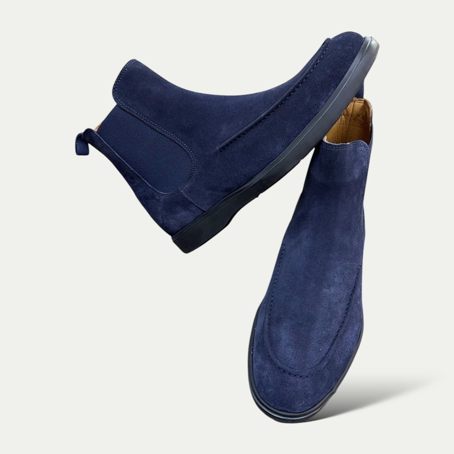 DIEGO NAPOLI CHELSEA CITY BOOTS EN DAIM MARINE