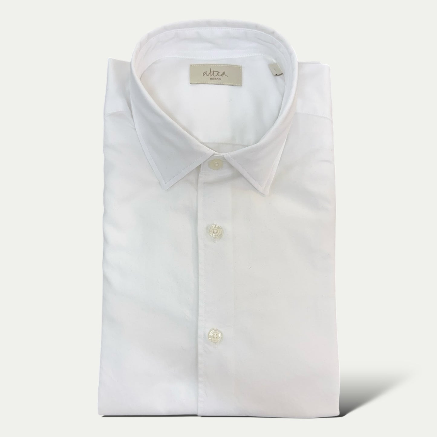 ALTEA MILANO CHEMISE HOMME COTON BLANCHE