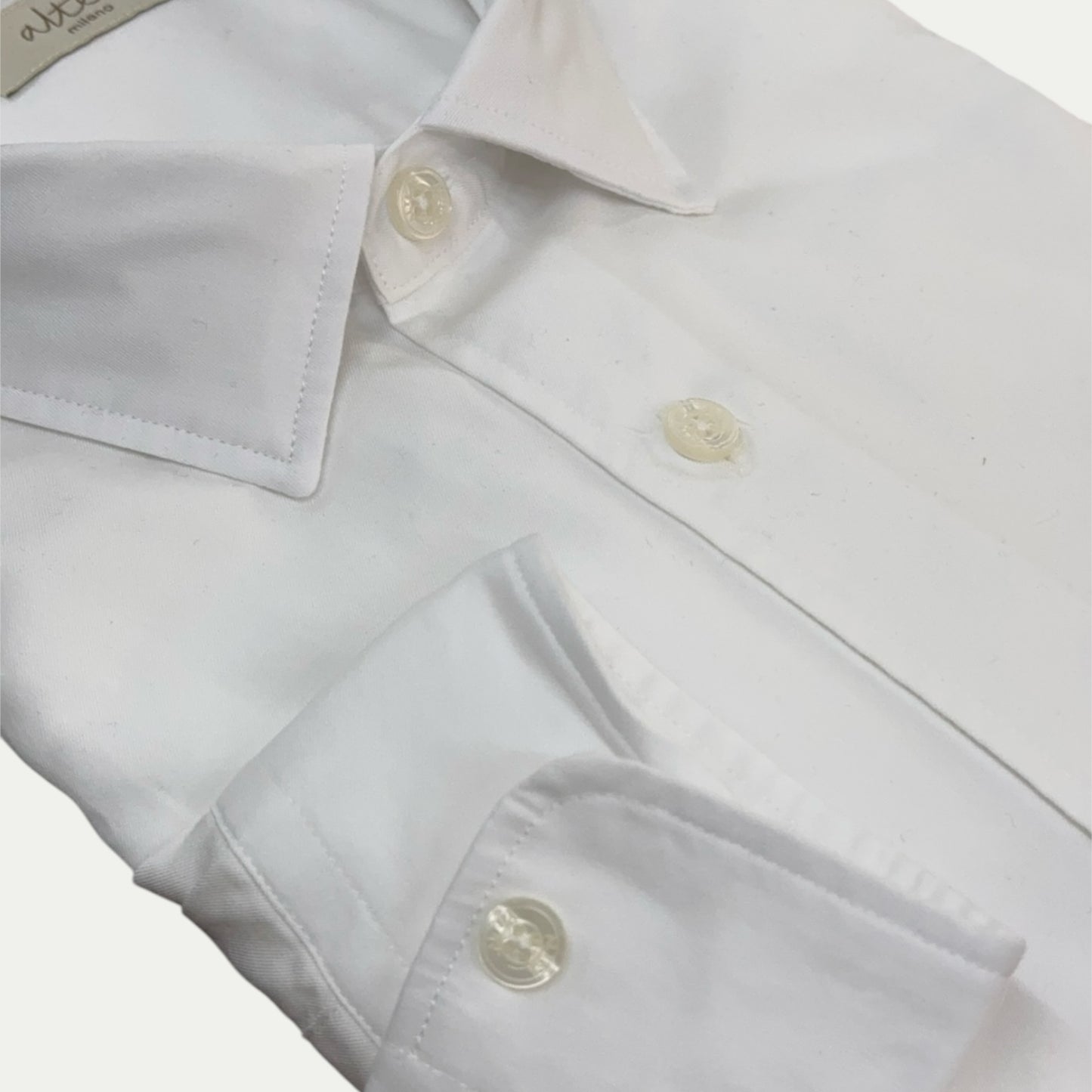 ALTEA MILANO CHEMISE HOMME COTON BLANCHE