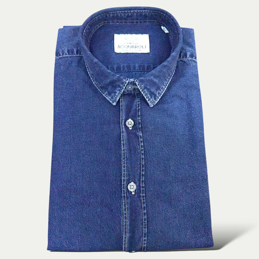 ACQUAROLI CHEMISE HOMME DENIM